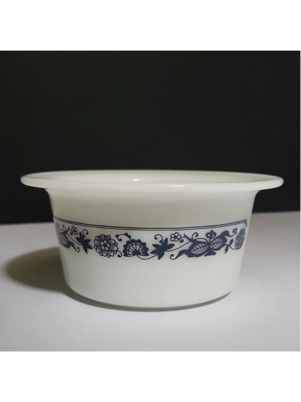 Vintage Pyrex Old Town Blue Butter Dish Base Replacement Tray ONLY 72-B Shiny